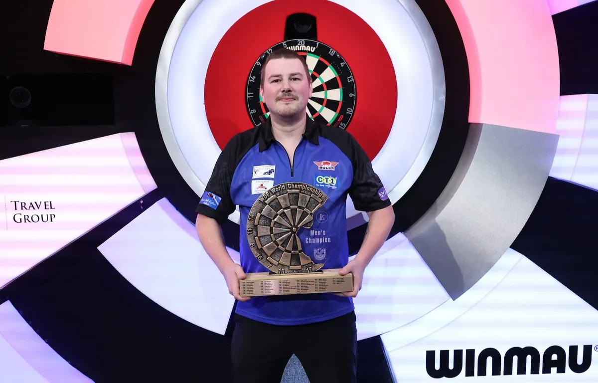 Andy Baetens von den belgischen Fans zum Darter des Jahres gewählt