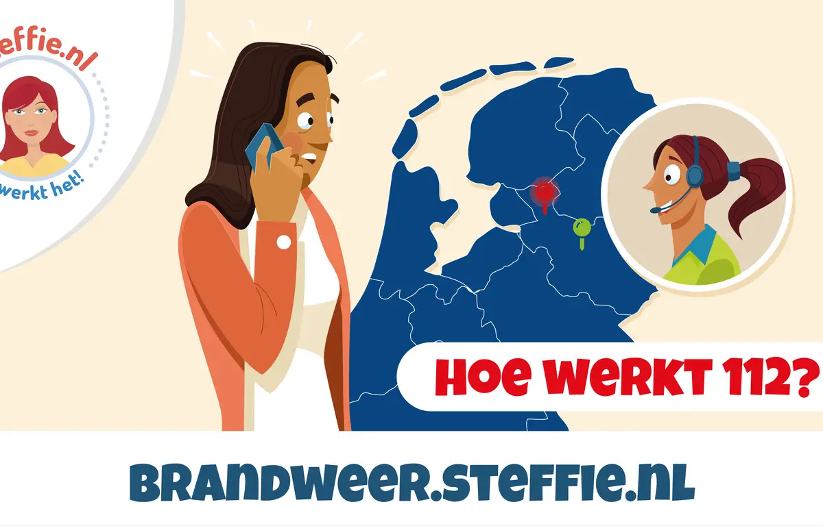 “Wie, wat & waar” van het alarmnummer, Steffie en de Brandweer geven ...