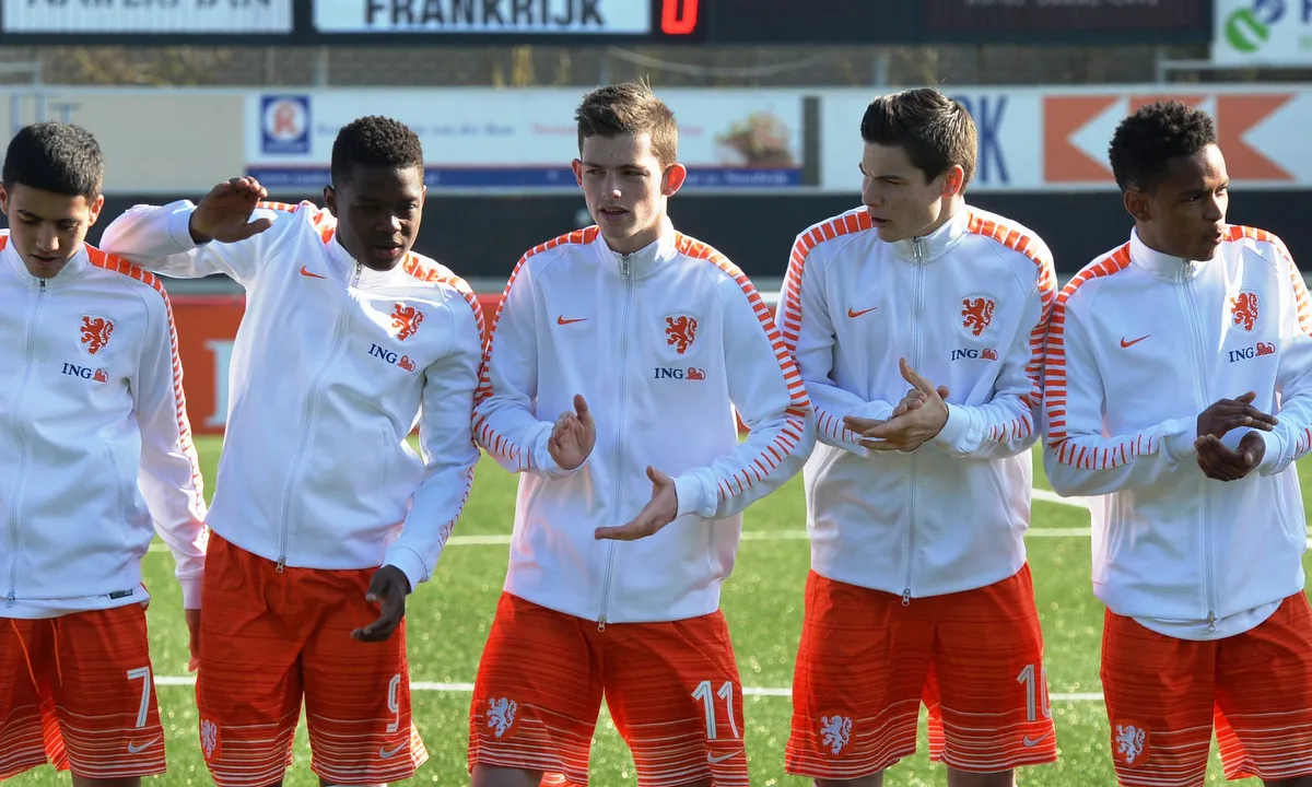 Thomas Buitink in Nederlands Elftal onder 17 jaar