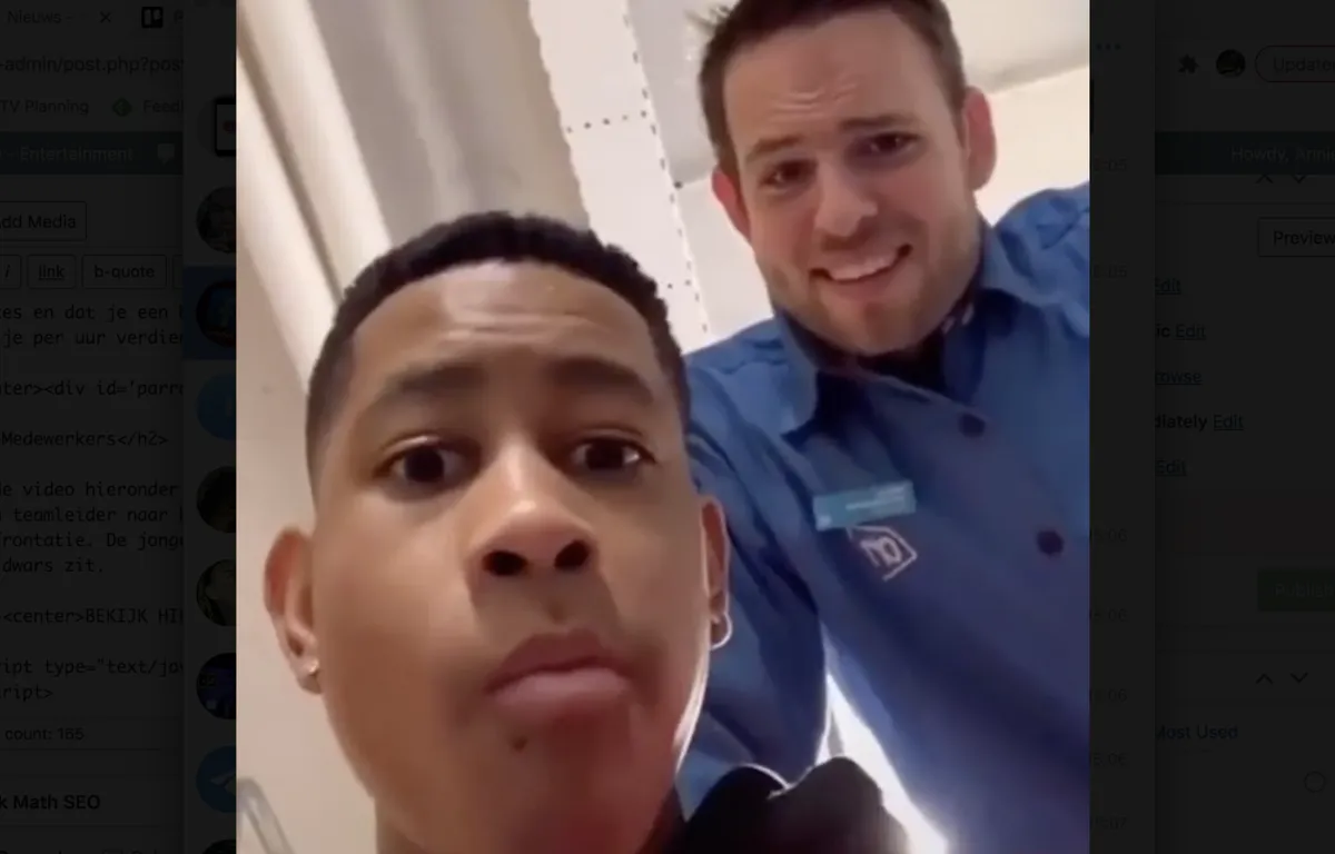 Jongen gaat tekeer tegen AHteamleider "Je bek ruikt naar poep!"
