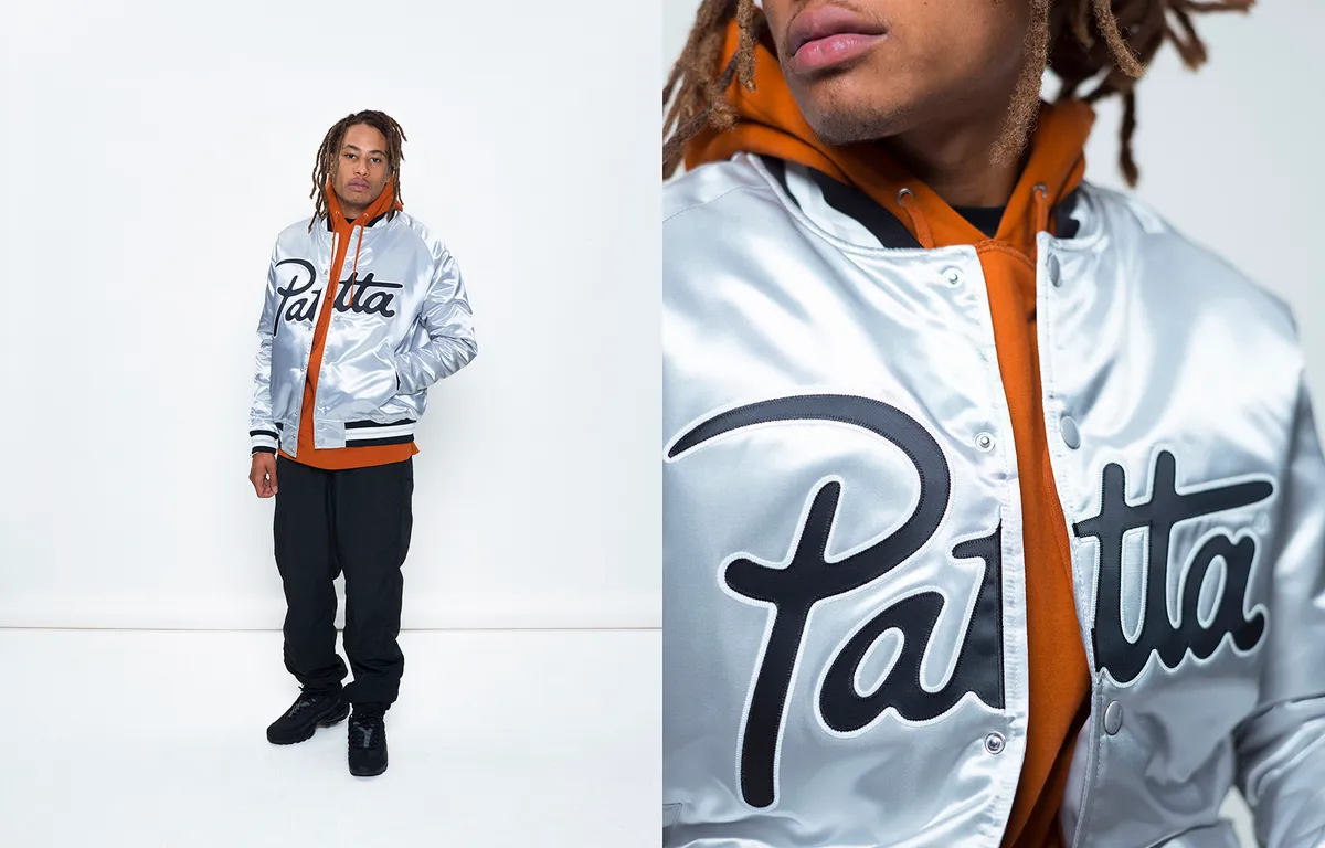 Patta hotsell jacket silver