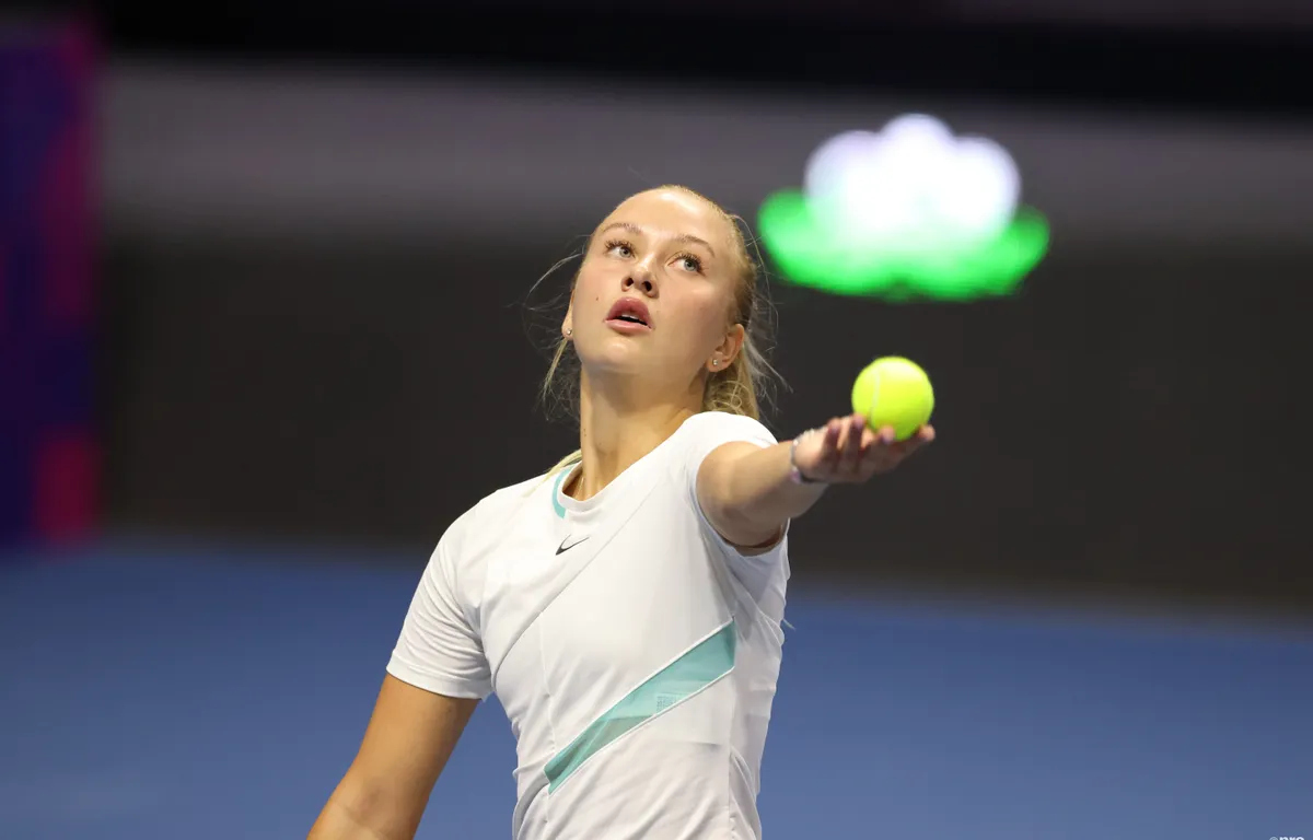 Potapova 'formally warned' by WTA over Moscow jersey incident at Indian