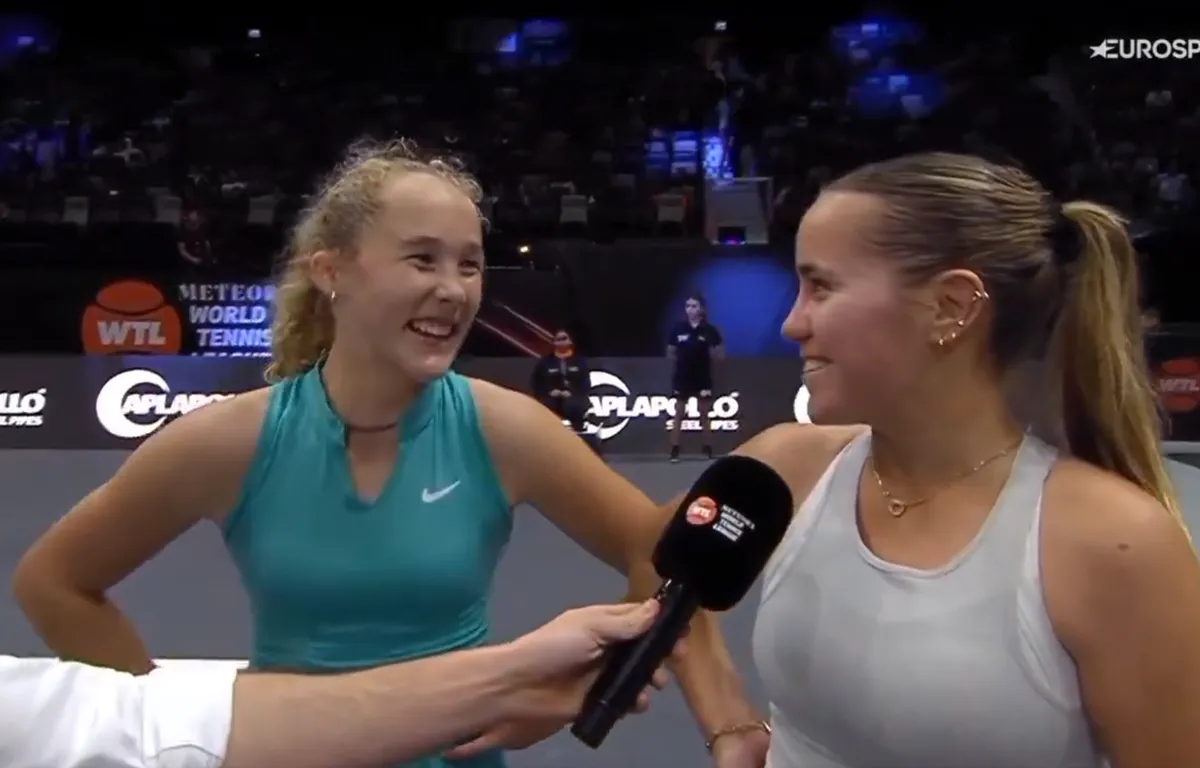 (VIDEO) 'These two need to play doubles on the tour': Smiles all round