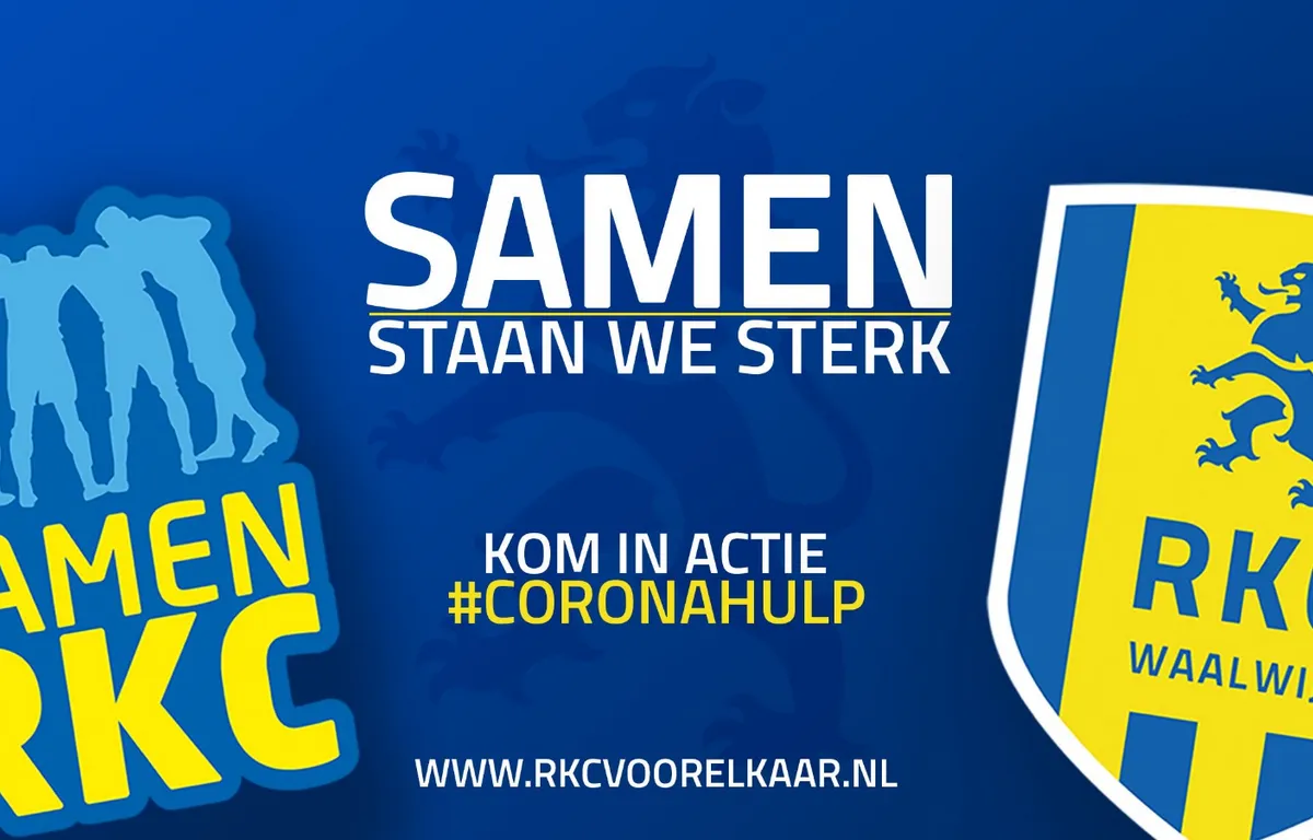 RKC Waalwijk start ‘coronaplatform’ om elkaar te helpen
