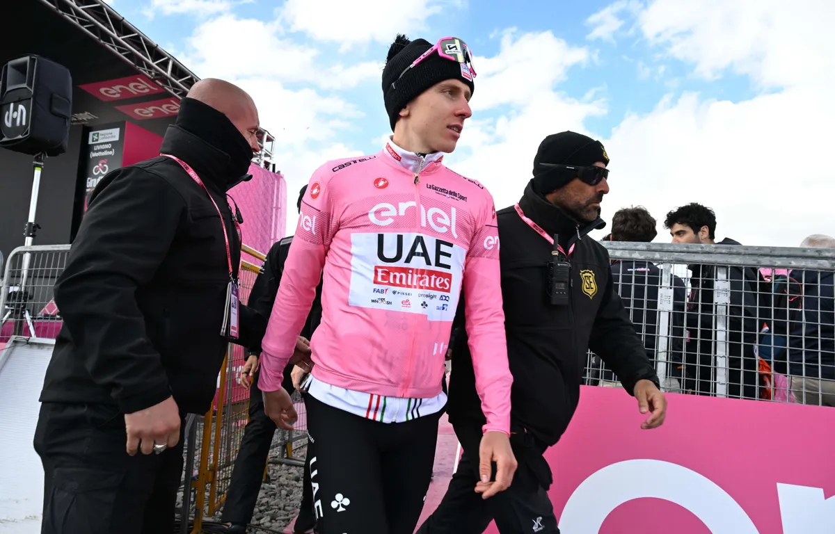 Algemeen klassement Giro d'Italia 2024 na etappe 17 Tadej Pogacar wint