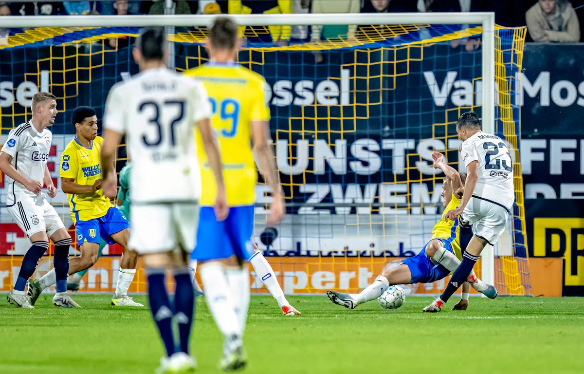Waar kan je het restant van RKCAjax live kijken?