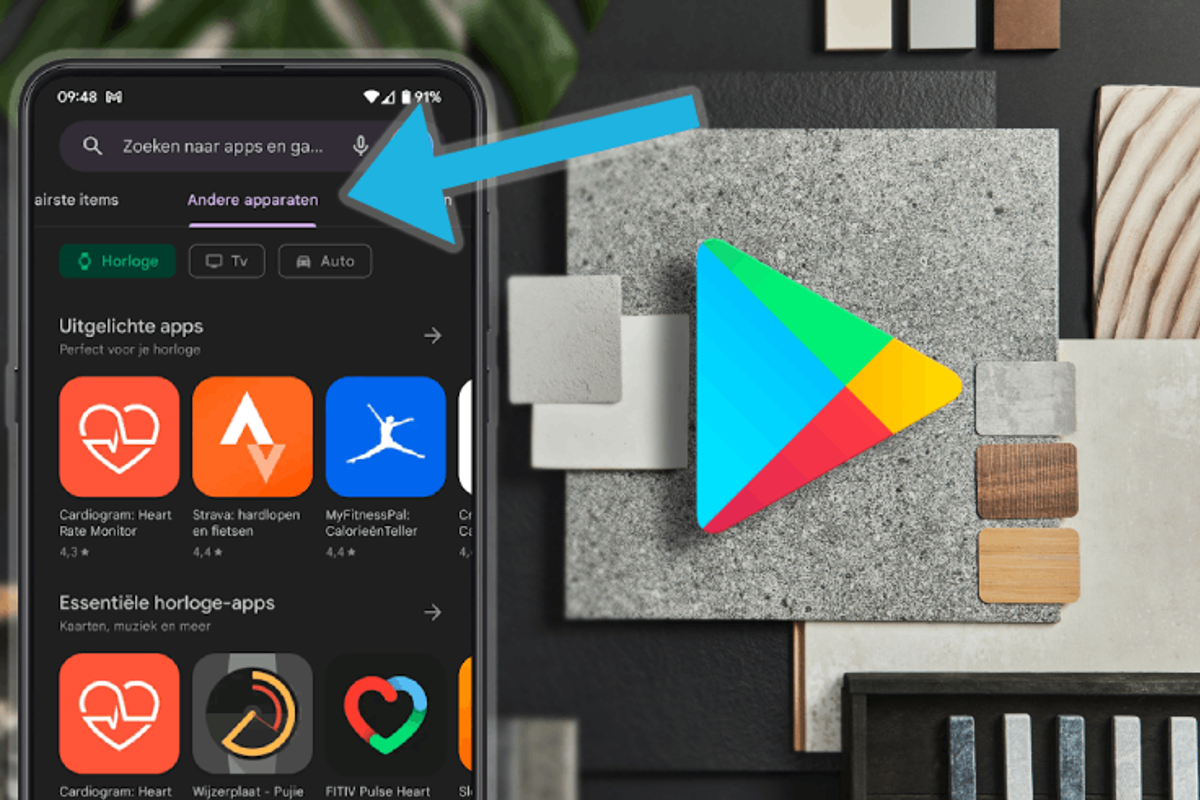 In Play Store ontdek je nu makkelijker apps voor tv, Wear OS en Android Auto