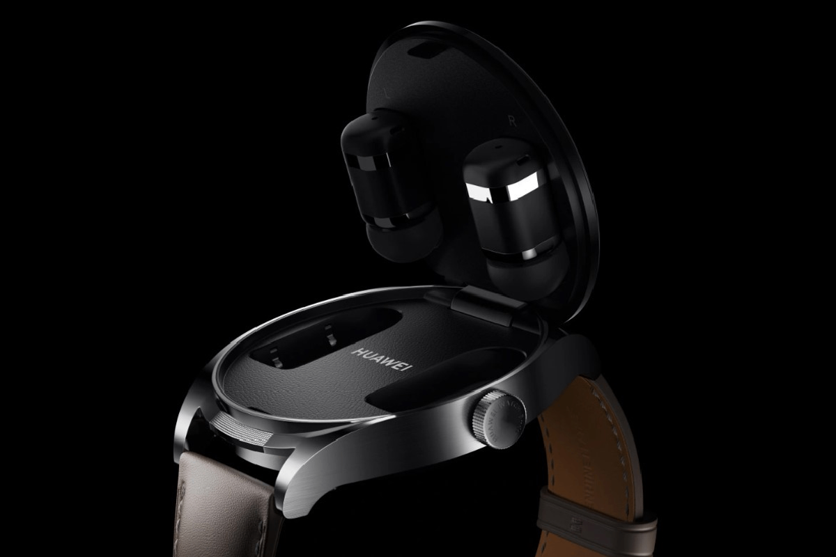 Huawei lanceert smartwatch met ingebouwde draadloze oortjes
