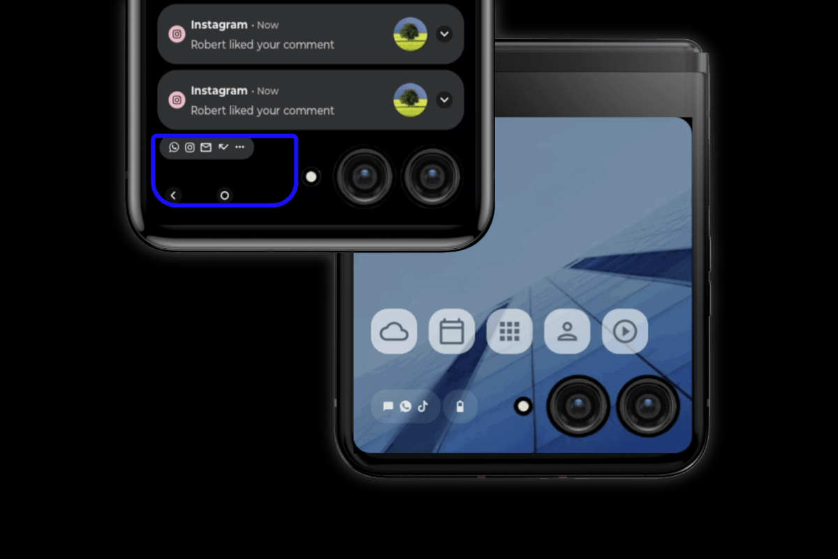 Motorola Razr 2023 gelekt: enorm scherm op achterkant