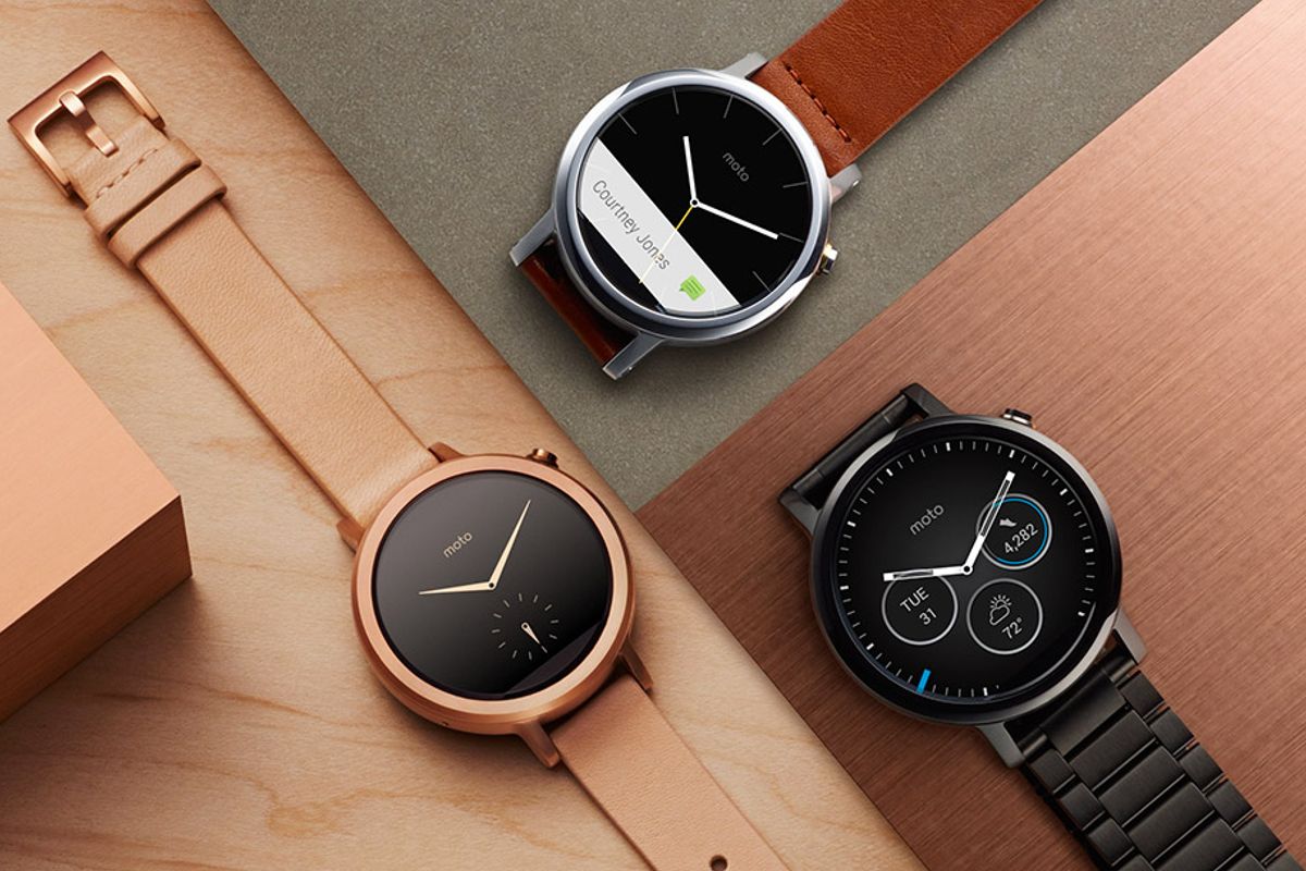 ‘Drietal nieuwe Motorola-smartwatch onderweg, draaien op Wear OS’