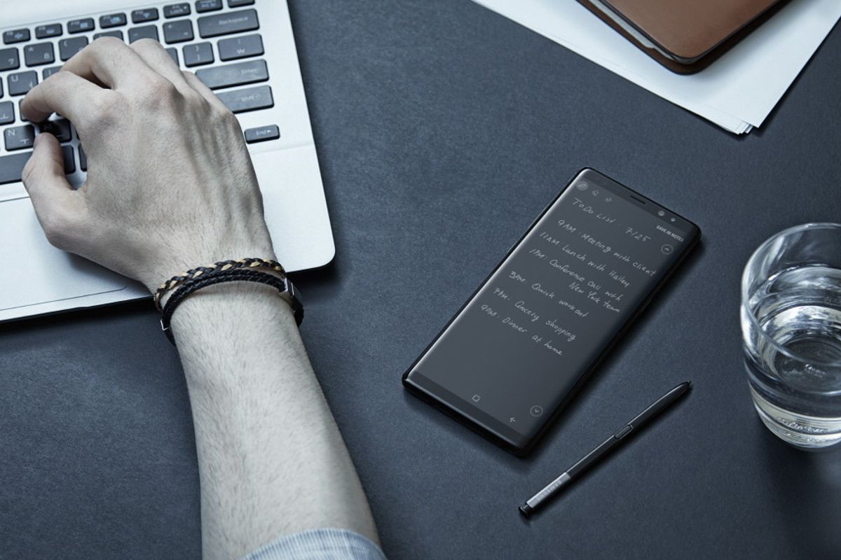 Samsungs Galaxy Note 8 ontvangt voortaan elk kwartaal één update