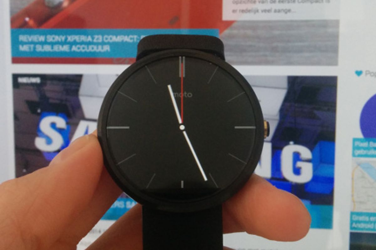 Review Moto 360: smartwatch met veel klasse