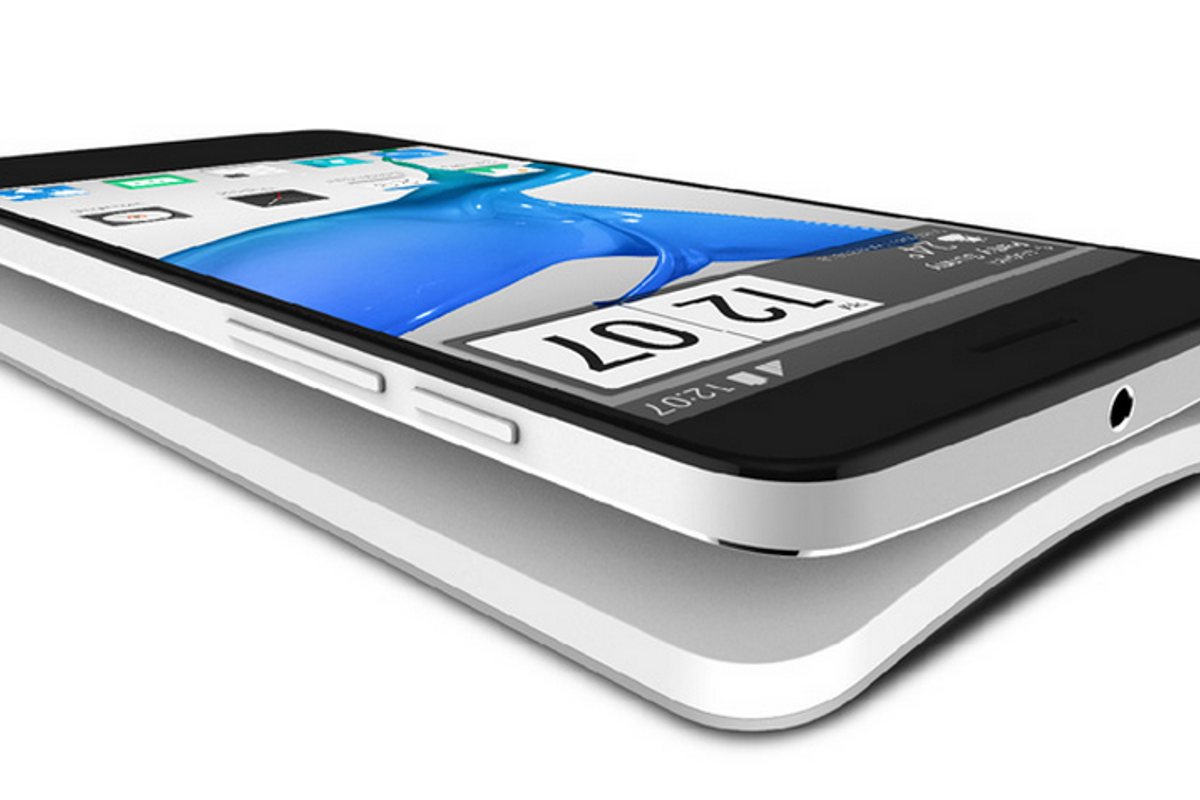 ZTE Grand S EXT, gebogen toestel met een smartdock