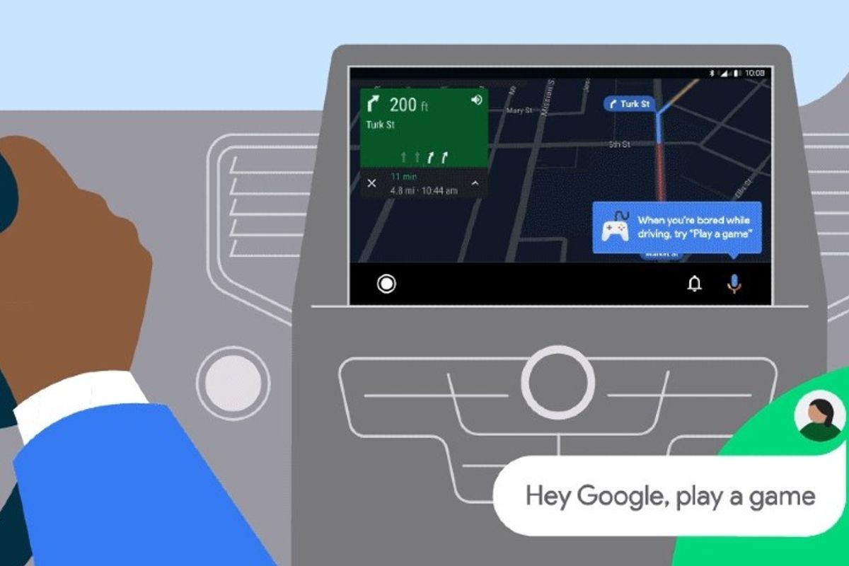 Android Auto krijgt stemgestuurde games, zo werkt het