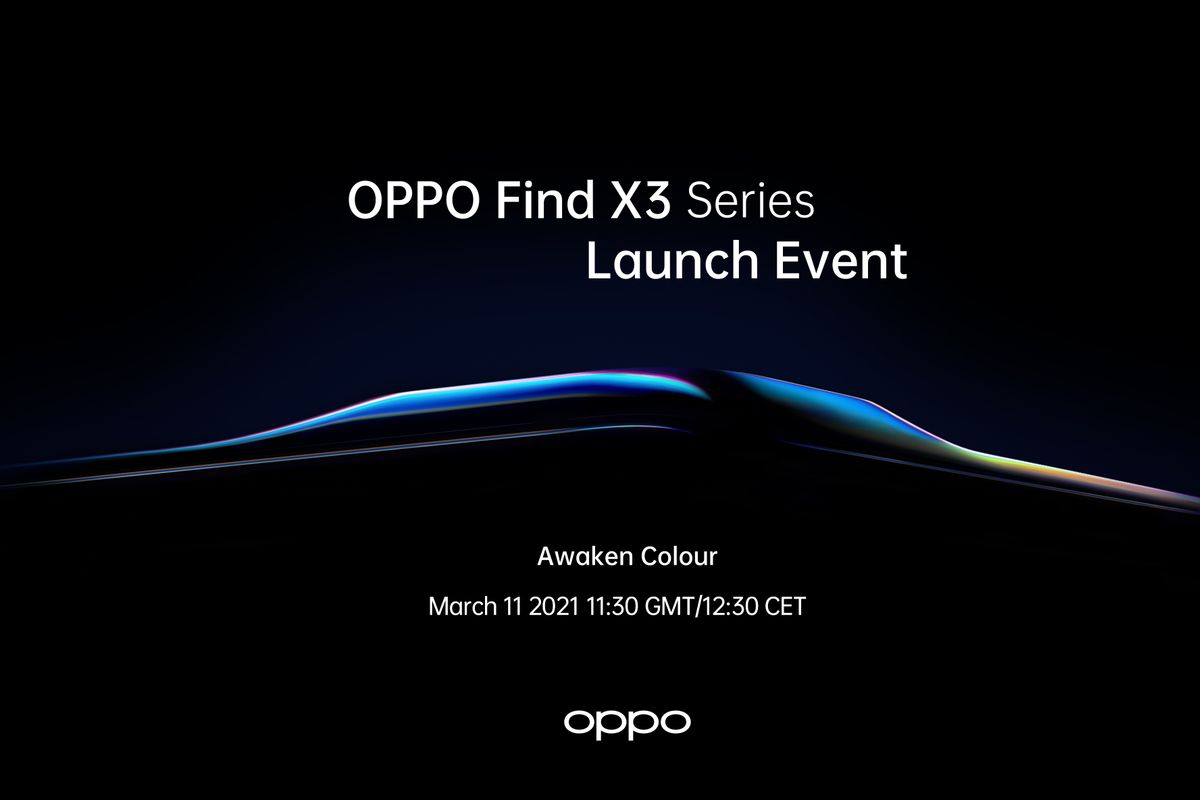 Officieel: OPPO Find X3-serie wordt op 11 maart aangekondigd