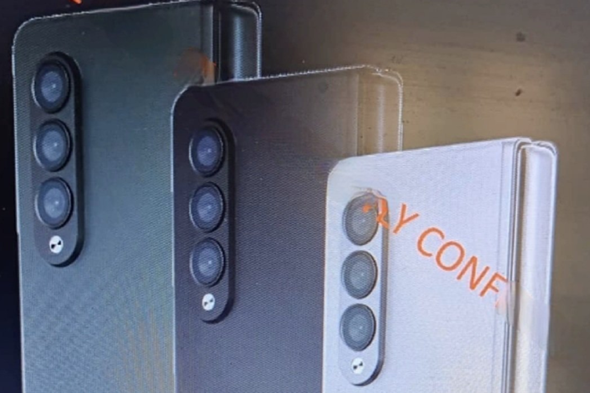 '2 grote verrassingen bij eerste foto's Samsung Galaxy Z Fold 3'