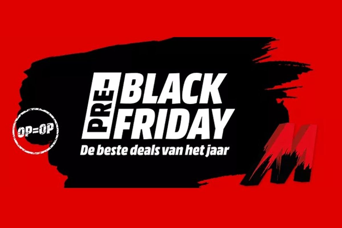 Pre-Black Friday Deals bij MediaMarkt, hoge kortingen! (adv)