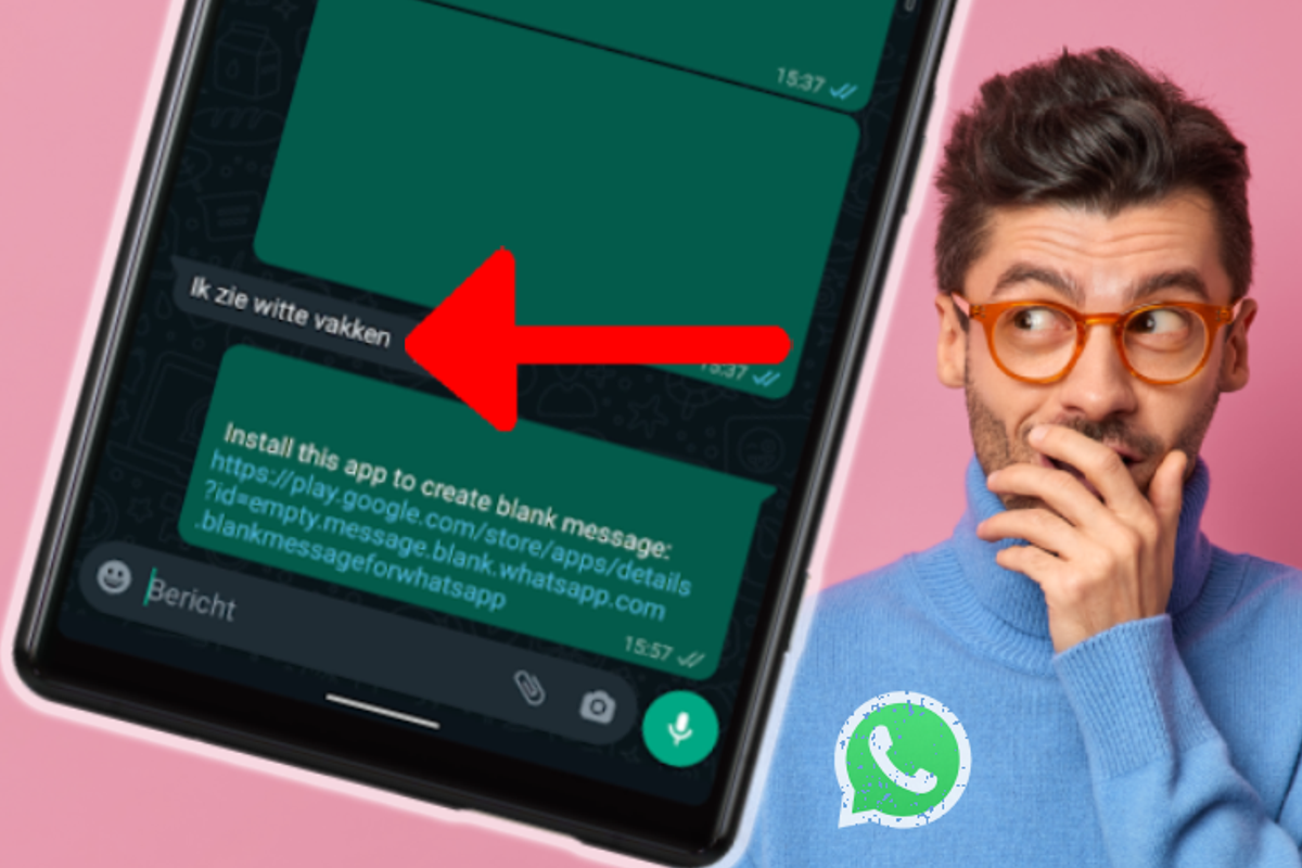 WhatsApp-grap: zo stuur je lege berichten naar je vrienden