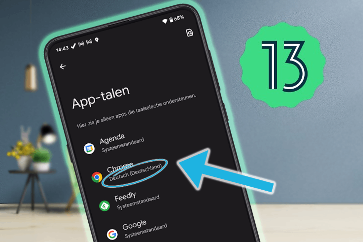 Android 13-tip: zo kies je voor elke app een andere taal