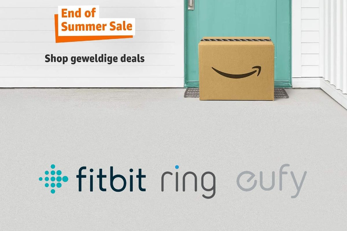 Amazon End of Summer Sale, korting op Ring, Fitbit en nog veel meer