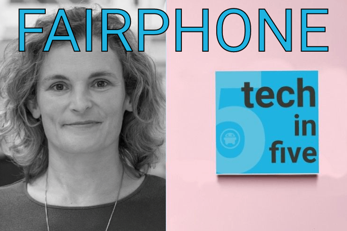 Tech in Five Special: één op één met de Fairphone-CEO