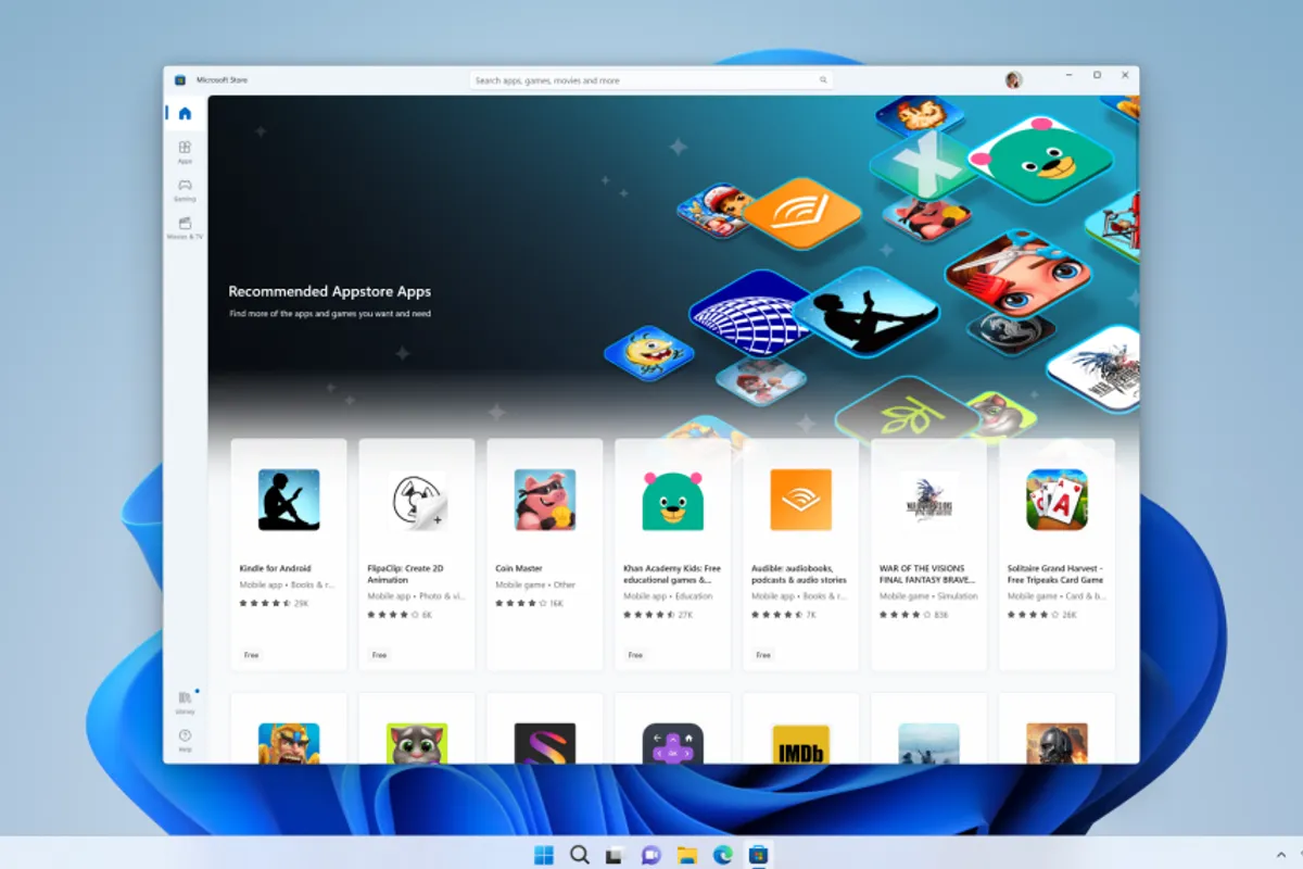 Android-apps draaien op Windows 11 kan nu ook in België