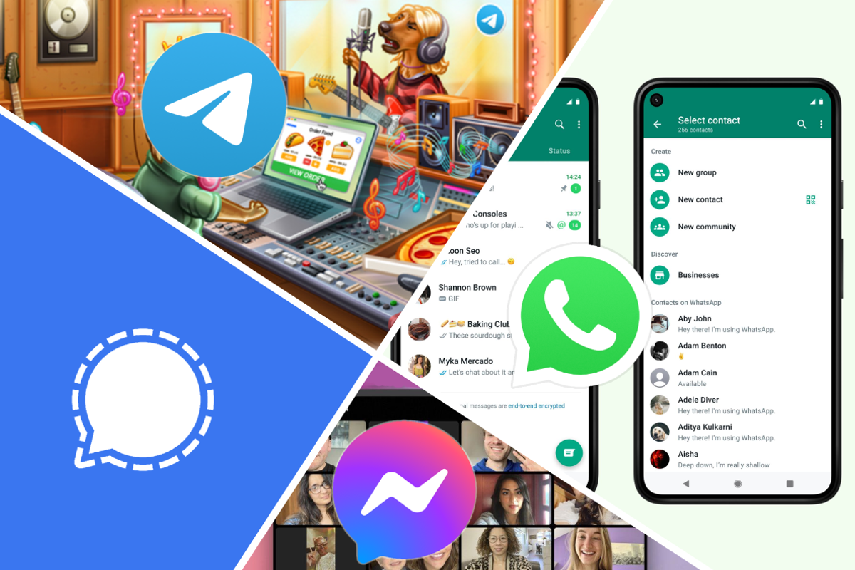Vergelijking: WhatsApp, Signal, Messenger of Telegram, welke is voor jou?