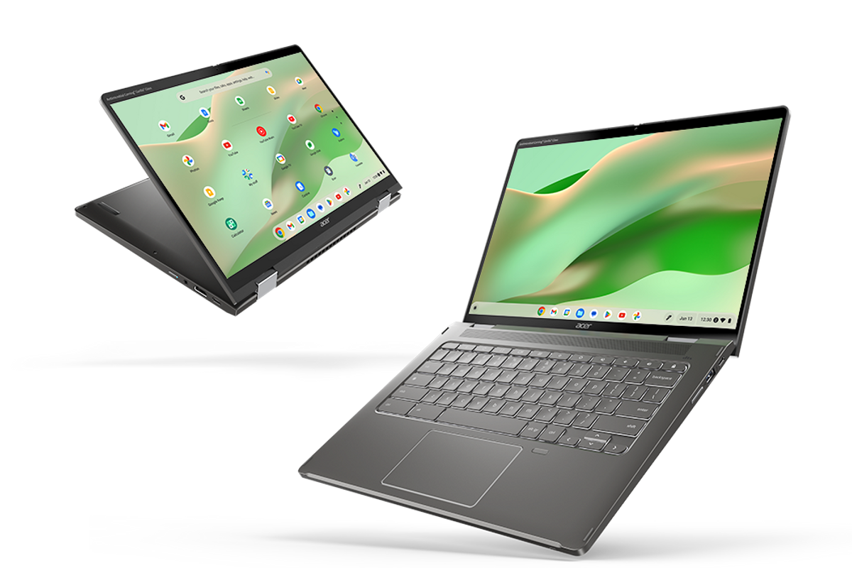 Acer Chromebook Spin 714 officieel: 2-in-1 Chromebook met 13th Gen Intel-processor
