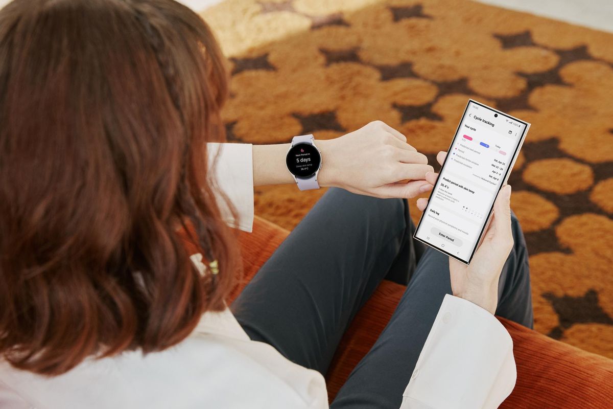 Galaxy Watch 5 krijgt functie om menstruatiecyclus tijdens slaap te volgen