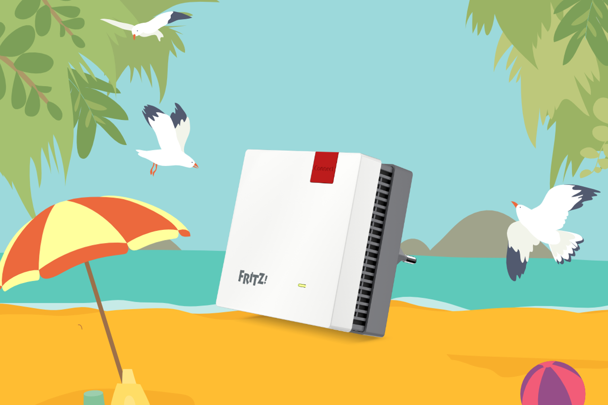 AW Summervibes Dag 5, win de FRITZ!Repeater 1200 AX
