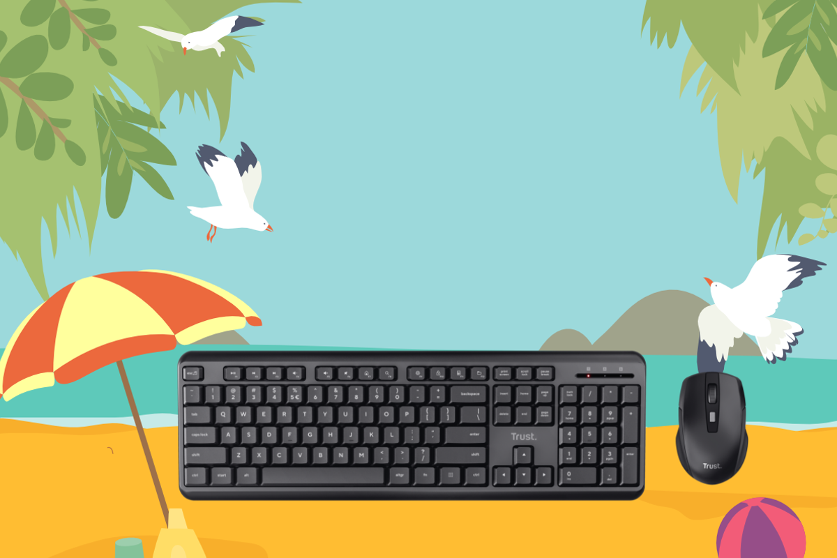 AW Summervibes Dag 7, win het Trust draadloze toetsenbord met muis