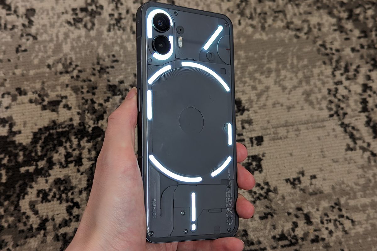 Nothing Phone 2’s glyph gaat aftellen tot je afspraak