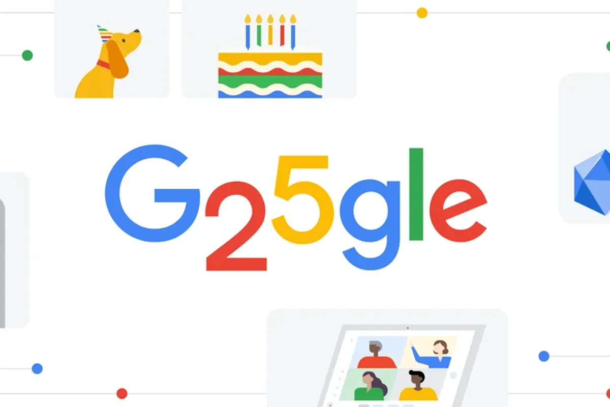 Google is officieel 25 jaar oud geworden en het 'oude' Google is niet verdwenen