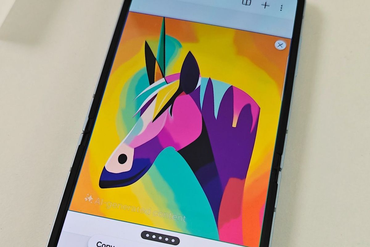 Zo gebruik je Sketch to Image op de Samsung Galaxy Z Flip 6