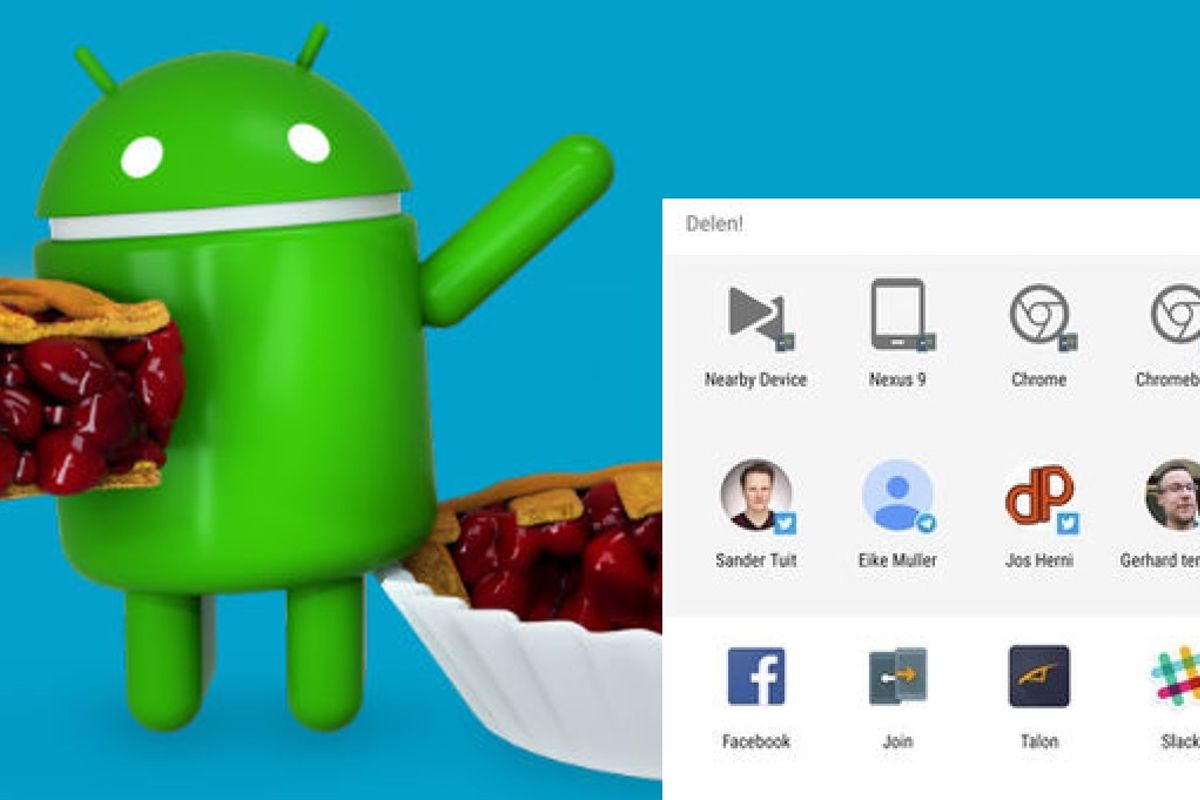 Het direct delen menu in Android wordt een stuk sneller, maar wanneer?