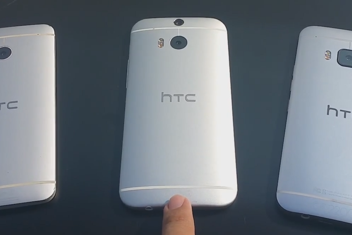 Filmpje en foto's zilverkleurige HTC One M9 verschijnen online