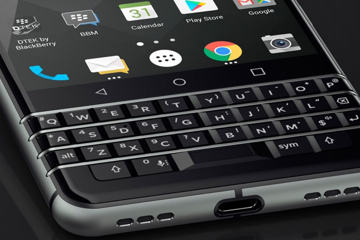 BlackBerry KEYone met Android 7.1 en een fysiek toetsenbord gepresenteerd