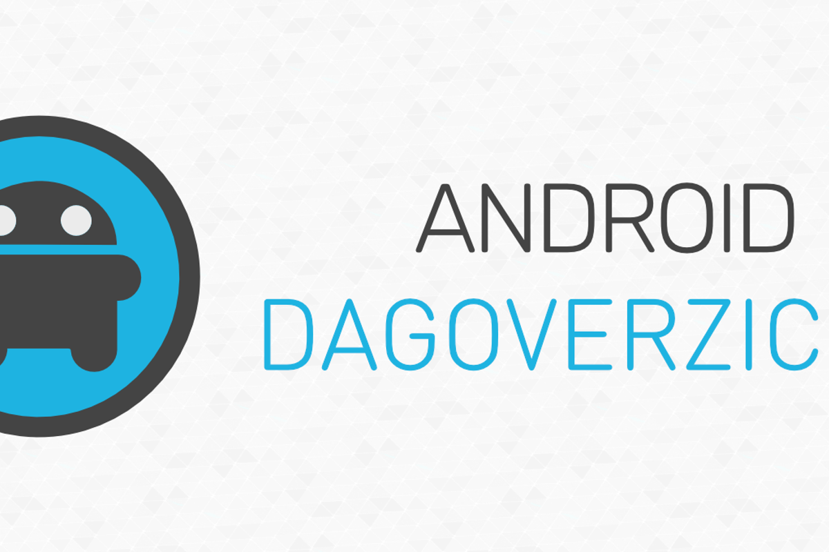 Android Dagoverzicht donderdag 28 september 2017