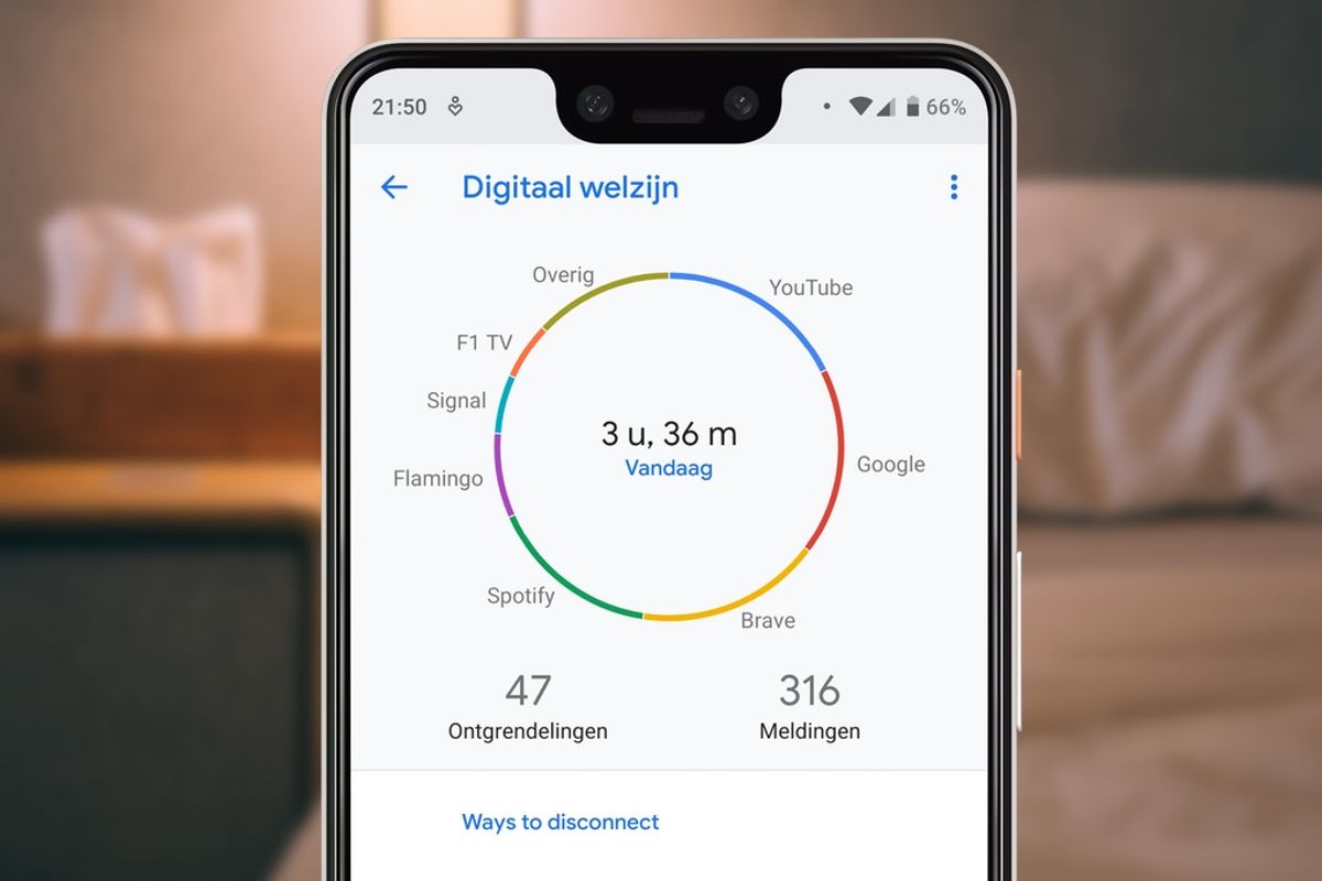 Google stelt levering Digital Wellbeing op telefoons verplicht
