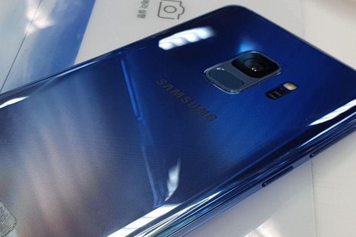 Samsung Galaxy S9 Polaris Blue is mogelijk een nieuwe gradiënt kleur