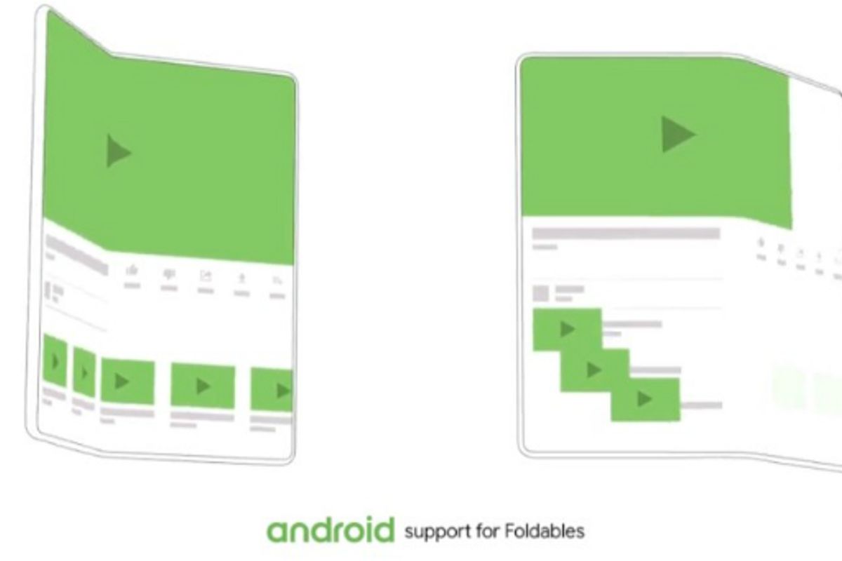 Officieel: Google wil met Android vouwbare telefoons ondersteunen
