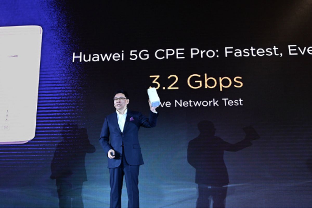 Officieel: Huawei stelt zijn eerste 5G-modem voor, de Balong 5000-chipset
