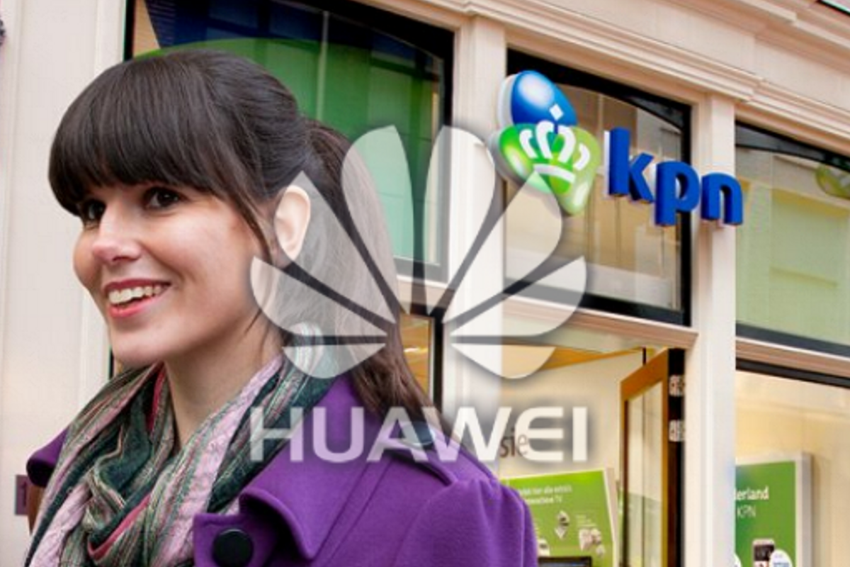 KPN werkt samen met Huawei voor netwerkapparatuur, maar houdt stok achter de deur