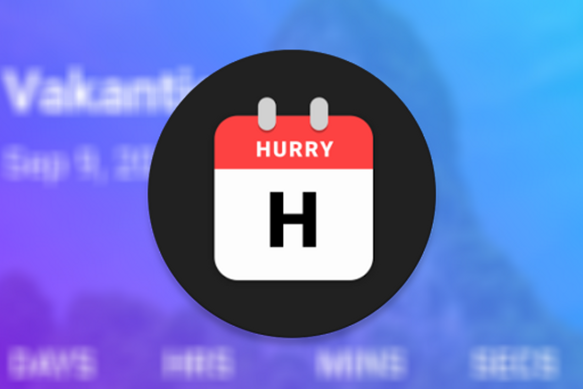 App van de week: Hurry is misschien wel de mooiste countdown-app voor Android