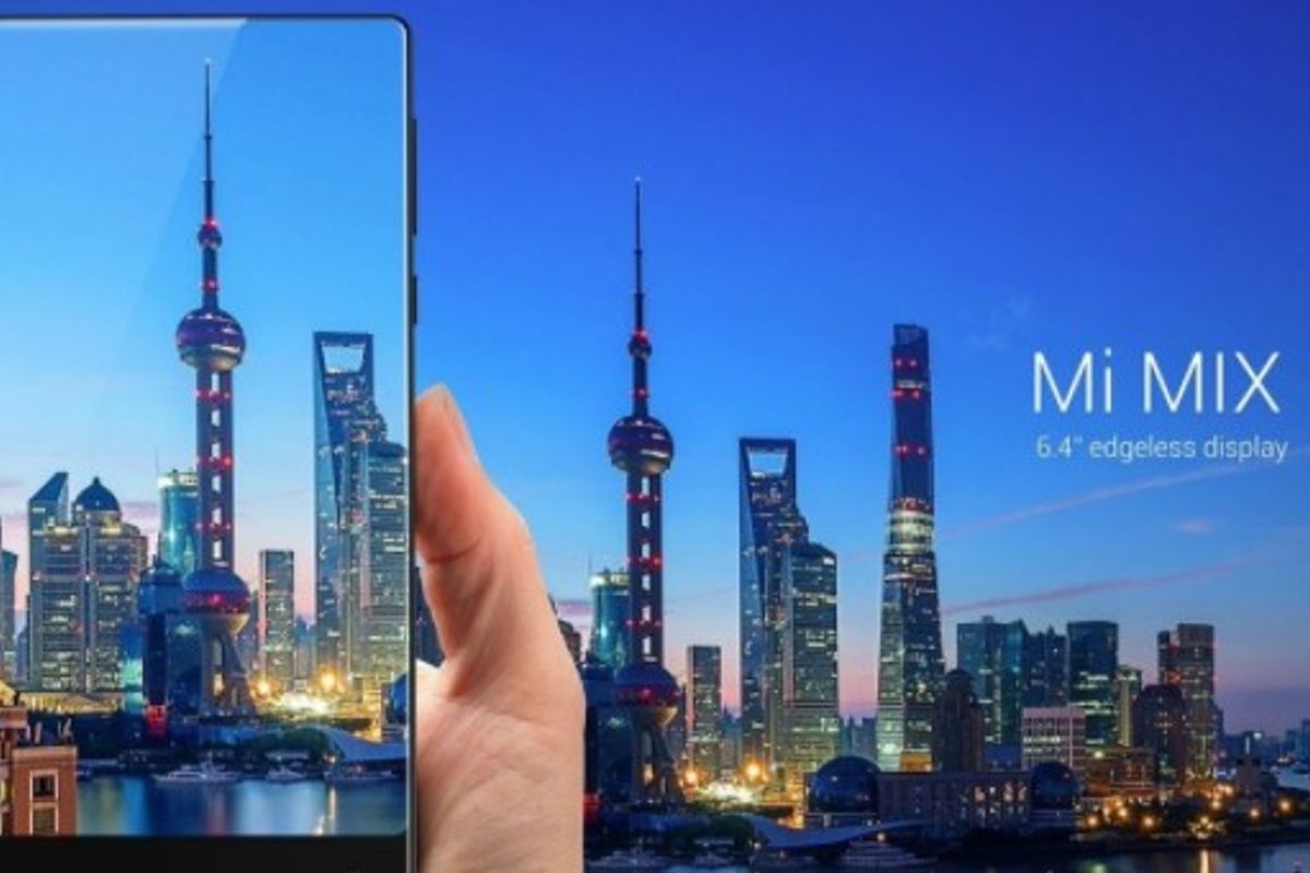Xiaomi Mi Mix: bizar toffe conceptphone die volgende maand in de verkoop gaat