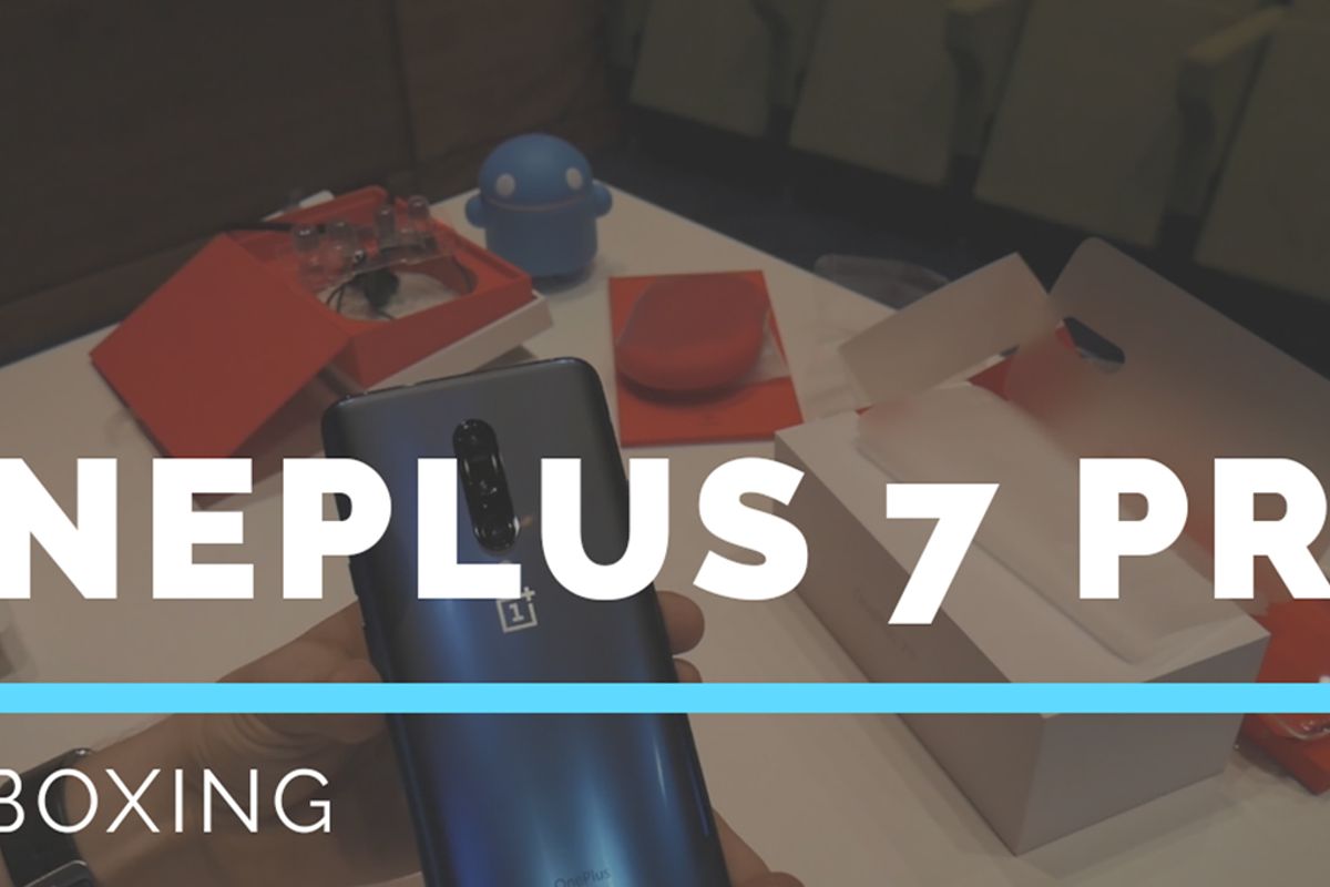 [Video] OnePlus 7 Pro Unboxing: het nieuwe vlaggenschip van OnePlus