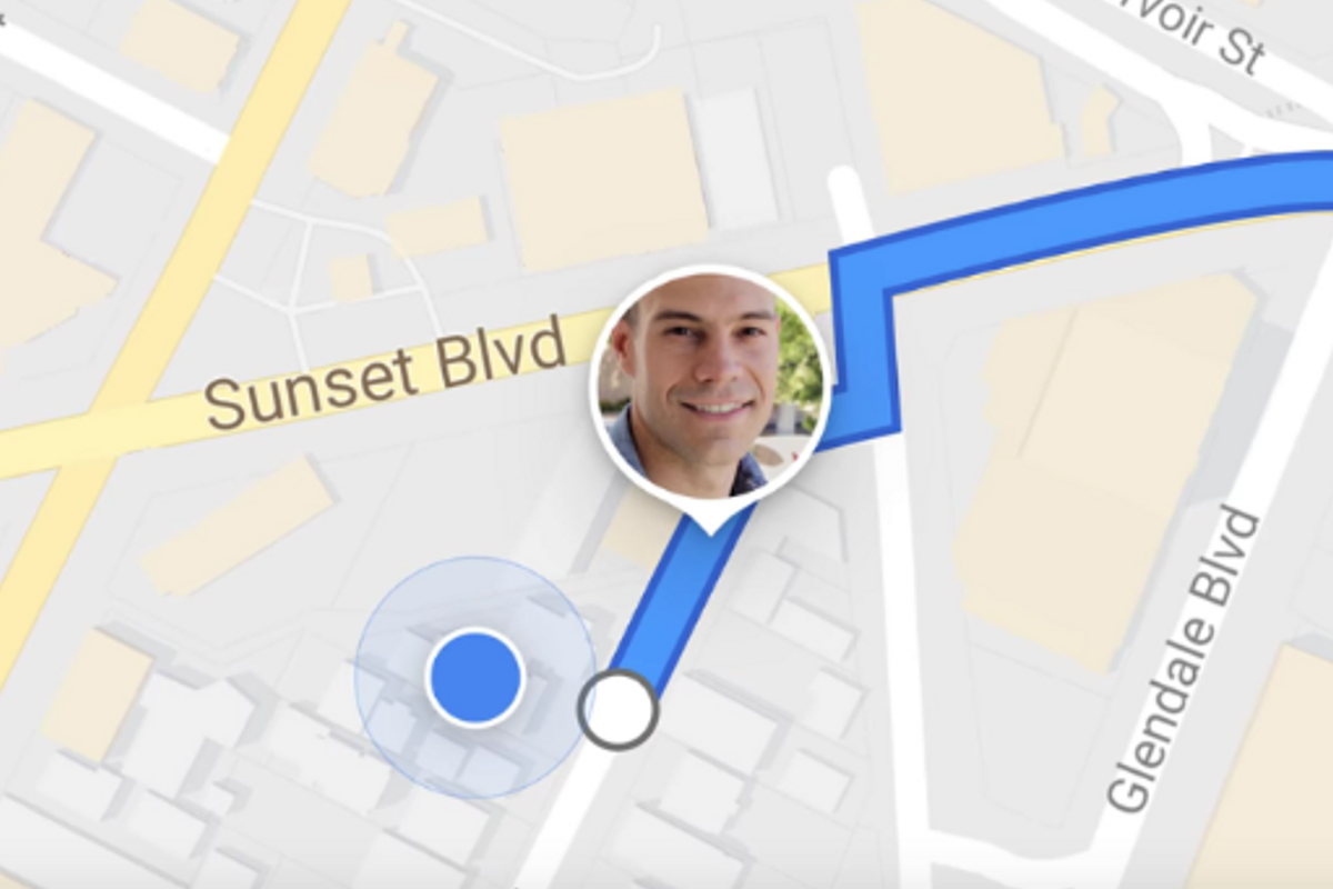 Google Maps laat je live locatie delen wanneer je onderweg bent