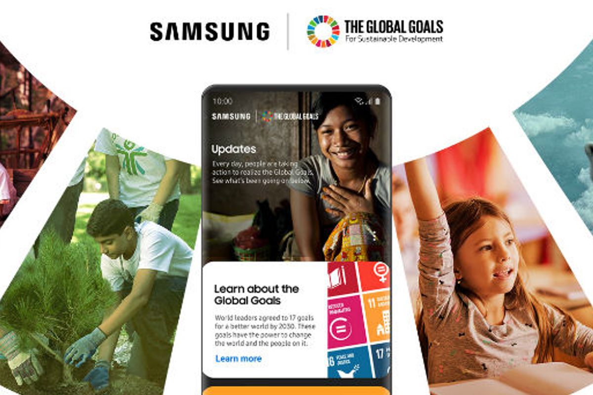 Samsung Global Goals: goede doelen steunen tijdens het opladen