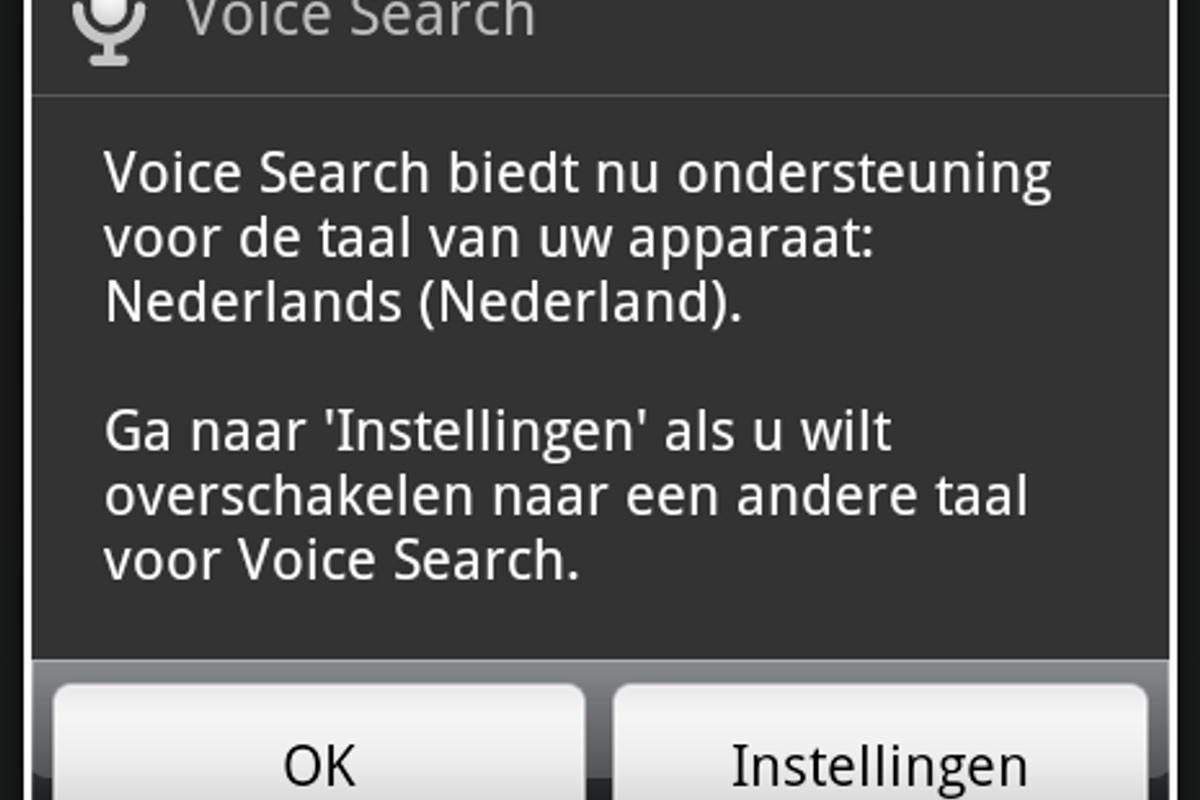 Primeur: Android heeft nu ook Nederlandse spraakherkenning!