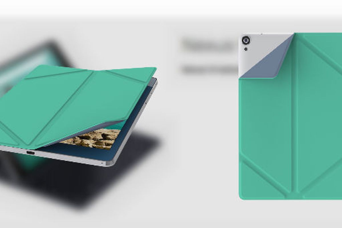 Cover en toetsenbordfolio voor Nexus 9 in Play Store